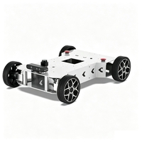 WD Sasis Robot Mobile Cerdas Konfigurasi Tinggi Baru Motor 120W 24V Konstruksi Aluminium Suspensi Ayun/Independen APP