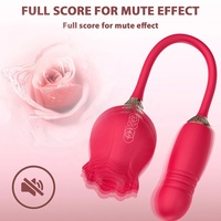 Neue Rosen form Vagina Saugen Vibrator Intim Gute Nippel Sauger Oral Lecken Klitoris Stimulation Leistungs starke Sexspielzeug Für Frauen