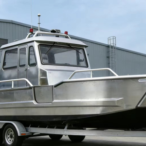 Lancha de Desembarco y <span class=keywords><strong>Barco</strong></span> de Trabajo de Aleación de Aluminio, Impulsada por Gasolina, Velocidad de 25-35 Nudos, Control por Pantalla Táctil, Sin Motor - Product Image 1