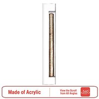 Étui à Mezuzah transparent en acrylique rouge 6 pouces, étui à Mezuzah en lucite imperméable, cadeaux Judaïca, Mezuzahs modernes