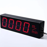 Compteur numérique LED à 4 chiffres JDMS-4H5, usage industriel, double face, AC110-220V