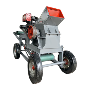 Concasseur mobile diesel haute efficacité PE800*800 pour charbon, verre, minerai d'or et roche - Product Image 1