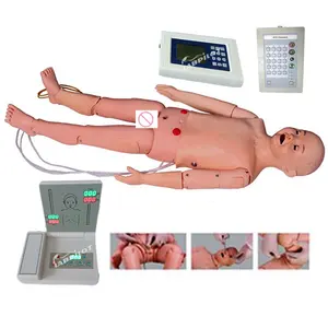 ALS Bambino di Cura Manichino con ECG, Defibrillazione, Funzioni di Formazione CPR, La Cura del Paziente di Formazione