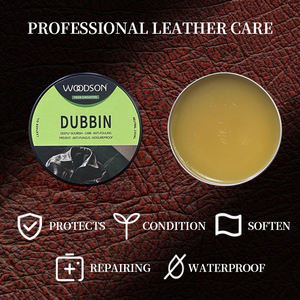 レザークリーナーとコンディショナーバーム蜜蝋レザーは防水バームダビンワックスを柔らかくします - Product Image 5