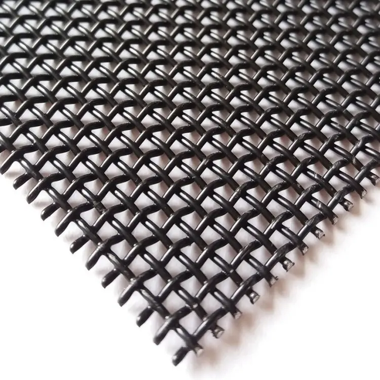 Australian Standard Black Powder coated 316 Marine Stainless Steel security screen wire mesh for security door