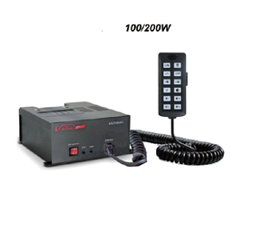 Sirène de véhicule d'urgence 12V 200Watt avec contrôleur portable pour systèmes d'alarme - Product Image 1