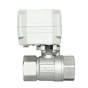 Vanne à boisseau sphérique électrique Tonhe DN20 1 pouce en acier inoxydable pour le contrôle de l'eau - Product Image 2