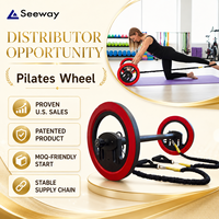 Chaise de yoga portable et roue de Pilates compacte pour usage domestique – Équipement de studio de Pilates très populaire sur TikTok pour exercices de renforcement profond des abdominaux