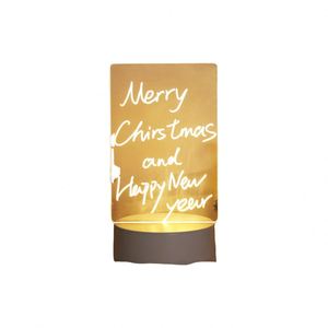 High Transparent Acrylic Diy Note Board Holiday <b>Light</b> Creative Led <b>Night</b> <b>Light</b> Usb Message Board <b>Light</b> With Pen - Product Image 1