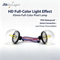Lettre lumineuse LED RGBW à pixels - Éclairage ponctuel étanche IP65 pour parcs à thème et manèges de fête foraine