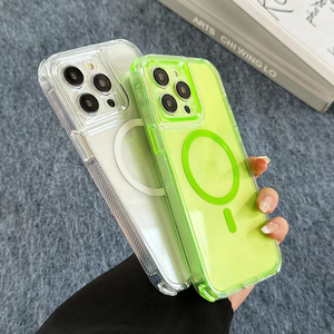 Custodia per Telefono con Ricarica Wireless 2 in 1 Ibrida per <span class=keywords><strong>SAMSUNG</strong></span> S25 Ultra, Prezzo di Fabbrica, Produttore Cinese - Product Image 4