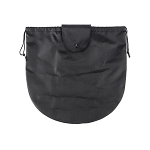 Sac pour <span class=keywords><strong>casque</strong></span> de moto, sac à cordon en nylon noir durable pour la conduite à vélo, la moto, le sport, la gym, l'entraînement, la randonnée, les voyages - Product Image 1