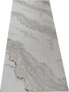 Panneau mural <span class=keywords><strong>en</strong></span> PVC marbré moderne de 2 mm, imperméable et ignifuge, alternative aux feuilles de marbre UV pour la <span class=keywords><strong>d</strong></span>écoration intérieure - Product Image 3