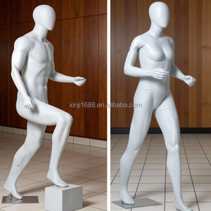 Maniquí de Exhibición XINJI para Senderismo y Trekking, Maniquíes Deportivos de Cuerpo Completo Masculinos y Femeninos para Tiendas de Ropa Deportiva - Product Image 3