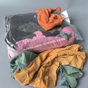 Chiffons de nettoyage industriels 100 % coton, chiffons de nettoyage en molleton coupé 100 % coton, essuie-tout en molleton - Product Image 1