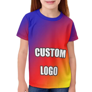 Práctico gran oferta Camiseta con cuello redondo Dolphin Ocean <span class=keywords><strong>World</strong></span> patrón niños niñas elástico manga corta <span class=keywords><strong>Top</strong></span> entrenamiento suave Casual camisetas - Product Image 5
