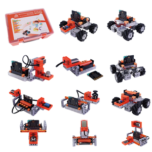 Châssis de robot à roues Mecanum 4WD <span class=keywords><strong>Micro</strong></span> <span class=keywords><strong>Bit</strong></span> V2 / Mpython pour la programmation, l'éducation et l'apprentissage, kits de démarrage électroniques - Product Image 6