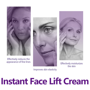 Hoygi crema istantanea lifting per il viso 50ml 30g olio 100g forma una crema idratante delicata per ridurre le rughe delle linee sottili sul viso - Product Image 3