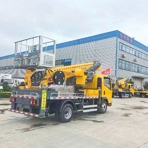 China Howo 28m High Altitude Operation Trucks Sky Lift Boom Working Bucket Man Lifting Truck for Sale - Product Image 6