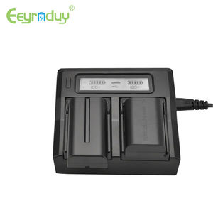 <span class=keywords><strong>Chargeur</strong></span> double USB LCD <span class=keywords><strong>NP</strong></span>-<span class=keywords><strong>FZ100</strong></span> NPFZ100 pour batteries d'appareils photo numériques Alpha A7 III A7R III A9 - Product Image 1