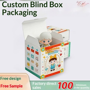 Cajas de Cartón con Tira Desprendible para Figuras, Embalaje Personalizado para Cajas Sorpresa, Venta al Por Mayor en Lotes Pequeños - Product Image 2