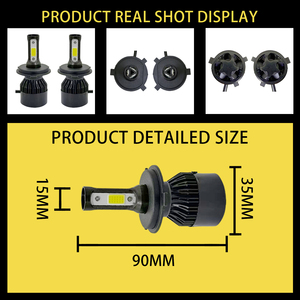 <span class=keywords><strong>H4</strong></span> xe dẫn đèn xe máy không thấm nước 12V-80V điện áp rộng 4000k-8000k được xây dựng trong đèn pha phụ trợ sương mù đèn lái xe - Product Image 5