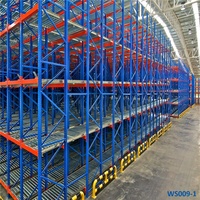 Système de support de roulement de gravité de support d'écoulement de palette résistant pour le système de stockage FIFO d'entrepôt