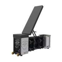 ASM-5019 Banc de Musculation Multifonctionnel de Haute Qualité avec Rangement pour Haltères, Boîte de Rangement Tout-en-un pour l'Entraînement Corporel