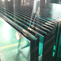 Verre feuilleté pare-balles PVB SGP multicouche pour portes de bâtiment de haute sécurité (banques, bureaux) et applications de murs-rideaux solaires