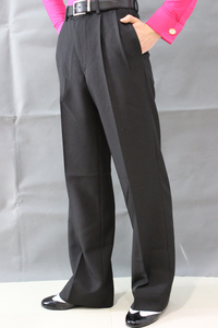 Traje de baile latino de salón para hombre, camisa y pantalones de entrenamiento elásticos transpirables para fiesta de actuación de <span class=keywords><strong>Salsa</strong></span> - Product Image 3