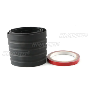 Protection universelle pour pare-chocs arrière de voiture et SUV, bande de protection en caoutchouc pour seuil de coffre, autocollant de protection pour coffre arrière 104x9cm - Product Image 3