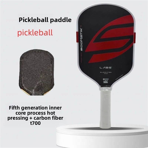 Raquette de pickleball en fibre de carbone USAPA Boomstik, très vendue, durable, épaisseur 16 mm, poids métallique externe, pressée à chaud - Product Image 2