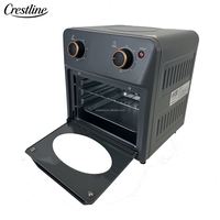 Mini four à air électrique pour la maison et l'hôtel, contrôle de la température, plaque amovible pour pizza et pâtisserie, fours domestiques