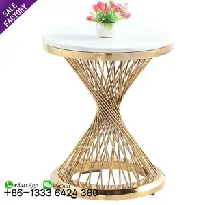 Sino Perfect Promotion Gold Decorate Wedding Cake Table Wedding Cake Display Tables For Banquet Events Party