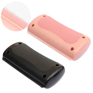 Factory Wholesale Custom Logo Horse Sweat Scraper Comb Horse Curry Comb Horse Hair Grooming Brush