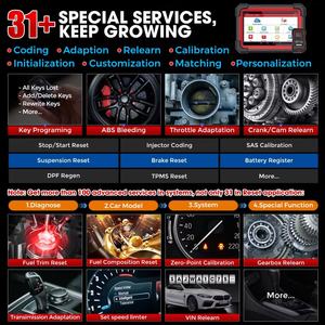 LAUNCH X431 CRP919EBT Elite 2025 Outil de diagnostic bidirectionnel sans fil CANFD&DOIP Codage ECU FCA AutoAuth V.A.G Guidé - Product Image 3