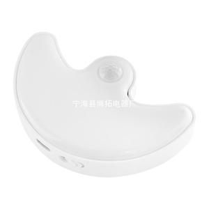 Moon Shape <b>Led</b> <b>Night</b> <b>Light</b> Warm White Sensor Control Battery Powered For Home Stairs Bedroom - Product Image 2