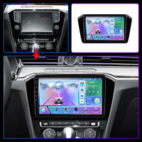 Écran de navigation automobile Android 10 pouces, Bluetooth, CarPlay, système de contrôle central intelligent, compatible avec Magotan 2016-2020