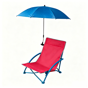 Sillón Reclinable Plegable <span class=keywords><strong>con</strong></span> Sombrilla Integrada, Color Sólido, para Deportes al Aire Libre, Venta al Por Mayor, MOQ 200 - Product Image 5