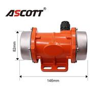 ASCOTT 220V Hochfrequenz-Betonvibrator Einphasiges Elektrisches Pneumatisches Werkzeug für Bau, Zement, Metallformung und Tischlerei