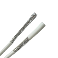 Kabel Koaksial RG6 HD TV Sampel Gratis dengan Konduktor Tembaga, Isolasi PE Berbusa, Pilihan Warna Putih/Hitam untuk Penggunaan CATV Satelit