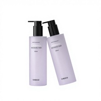 Flacon de lotion en plastique PE de 200 ml avec pompe pour emballage cosmétique, sérigraphié, pour soins de la peau, pour diffuseur, OEM