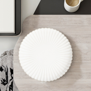 Fabricant de vaisselle en céramique tournée au four de conception moderne traitant des bols en chrysanthème assiettes à soupe pour les fêtes - Product Image 6