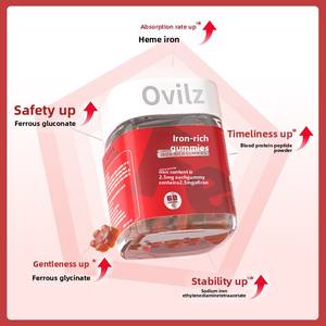 Gummies de fer en gros pour femmes, saveur fruitée, pour soutenir la santé du <span class=keywords><strong>sang</strong></span> et l'immunité - Product Image 3