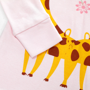 Bộ Đồ Ngủ Mùa Đông Anime Hươu Cao Cổ Dễ Thương Cho Bé Gái Cỡ 6-7 10-12 12-14 14-16 16-18 Qesthetic 4T Set 6 Tuổi - Product Image 4