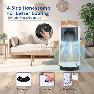 พัดลมไอน้ำแบบพกพา, พัดลมไอน้ำทำความเย็นเครื่องปรับอากาศไฟฟ้าแบบพกพาสำหรับทะเลทราย - Product Image 3