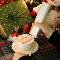 Imprimante alimentaire 3D portable automatique pour l'impression d'encre comestible DIY, stylo imprimante alimentaire pour café, latte art, chocolat, pain, gâteau, macaron