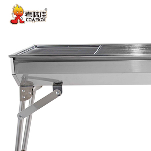 Barbecues au charbon de bois portables pliables pour le camping en plein air, design simple, qualité supérieure - Product Image 5