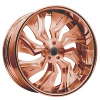 Nouvelles jantes de voiture en alliage plaqué or, 2 pièces, 19, 20, 21, 22, 24, 26 pouces, à rebord profond, pour Lexus GX RX NX Lincoln Corsair RAM 1500