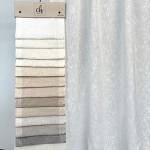 <span class=keywords><strong>Tissu</strong></span> de rideau transparent romantique et doux, filtrant la lumière, en stock et vendu <span class=keywords><strong>au</strong></span> mètre <span class=keywords><strong>pour</strong></span> la décoration des fenêtres de la maison - Product Image 1